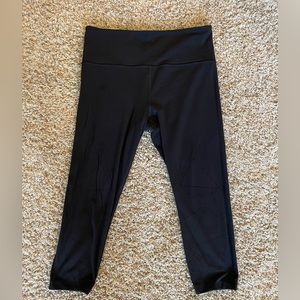 Athleta High Rise Laser Cut Leggings